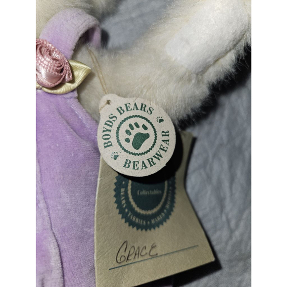 Vintage The Boyds Bears Collection LTD "Grace Teddy Bear" #1364  11" New - Picture 6 of 9